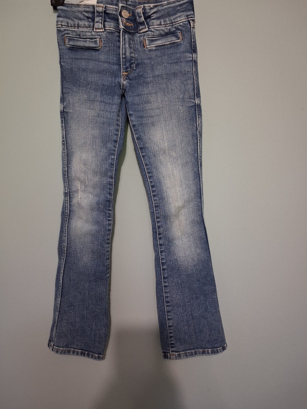 H&M Bootcut Low Waist Girls Flared Jeans - Casual Everyday Style